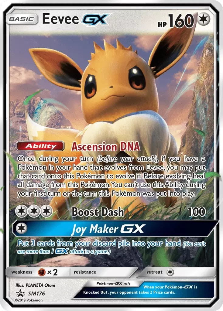 Sun & Moon Promos - Eevee GX