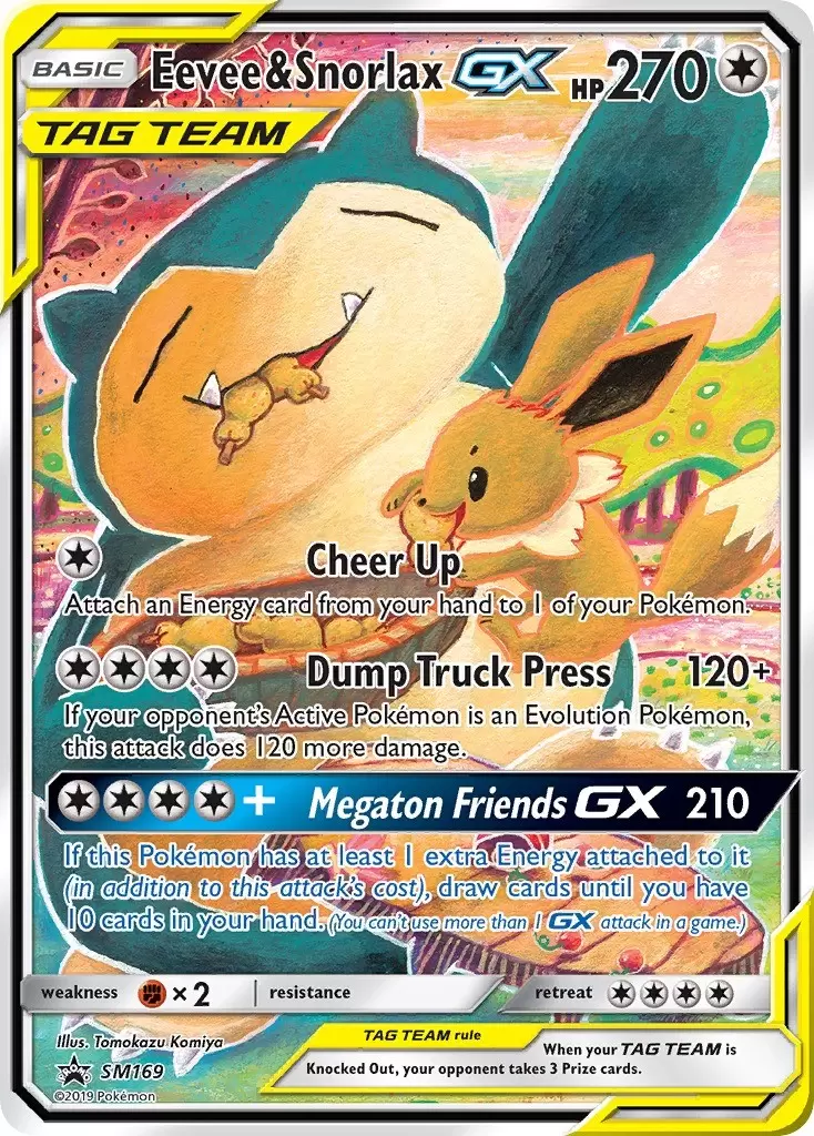 Sun & Moon Promos - Eevee & Snorlax GX
