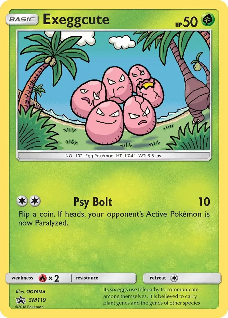 Sun & Moon Promos - Exeggcute