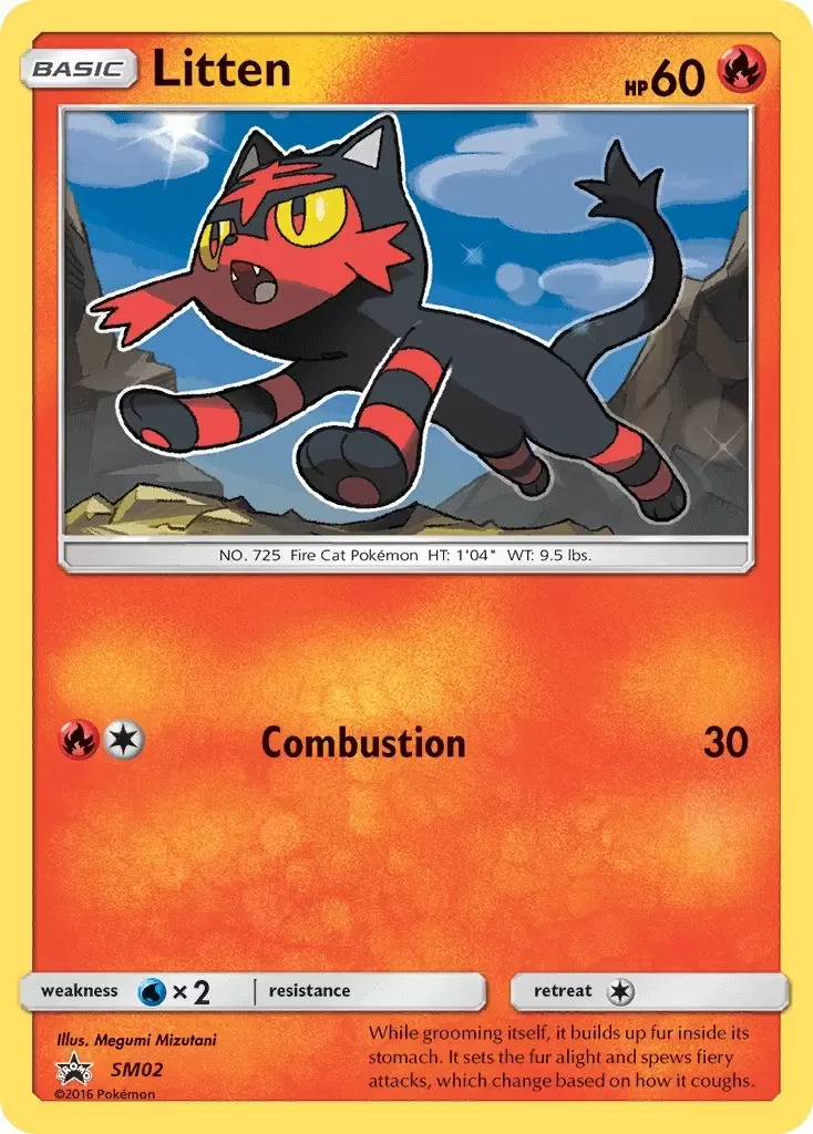 Sun & Moon Promos - Litten