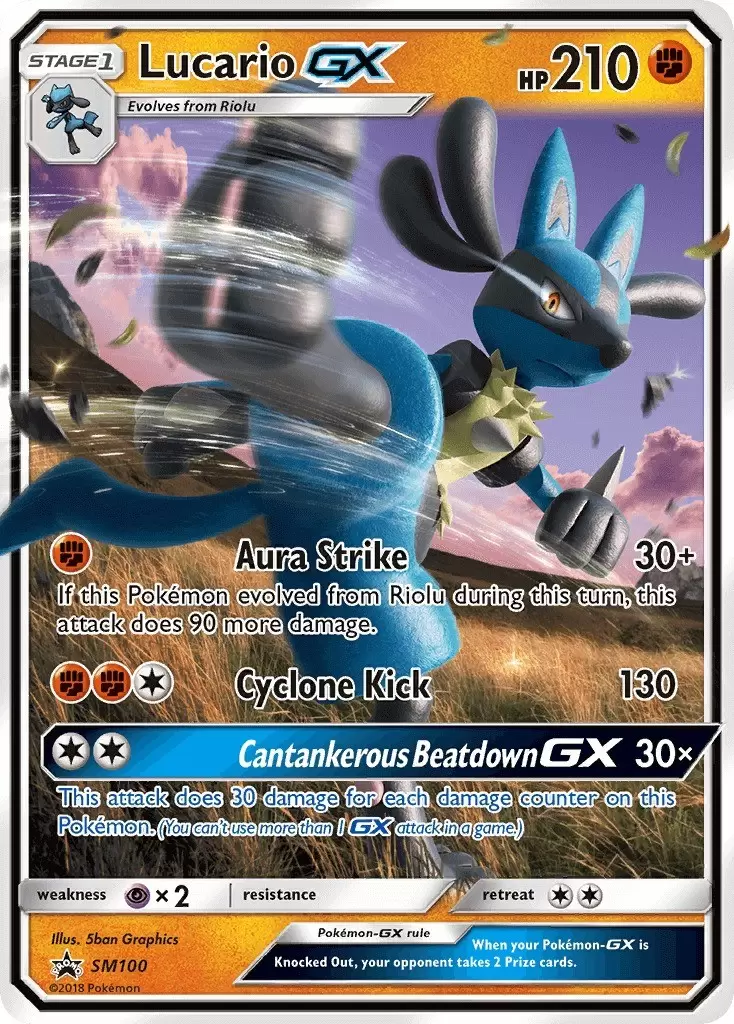 Sun & Moon Promos - Lucario GX