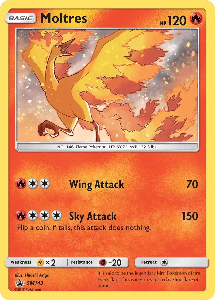 Sun & Moon Promos - Moltres