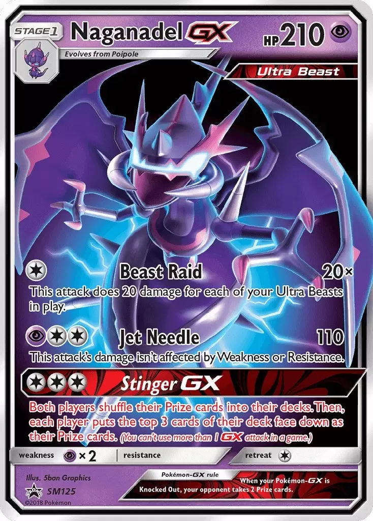 Sun & Moon Promos - Naganadel GX