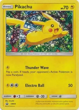 Sun & Moon Promos - Pikachu holo
