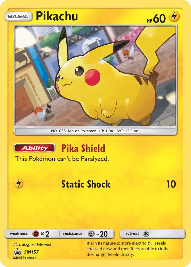 Sun & Moon Promos - Pikachu