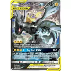 Pokemon Card Pikachu & Zekrom GX Team Up 162/181 Full Art 2019