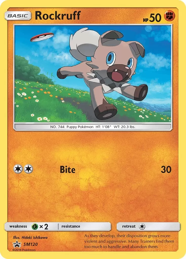 Sun & Moon Promos - Rockruff