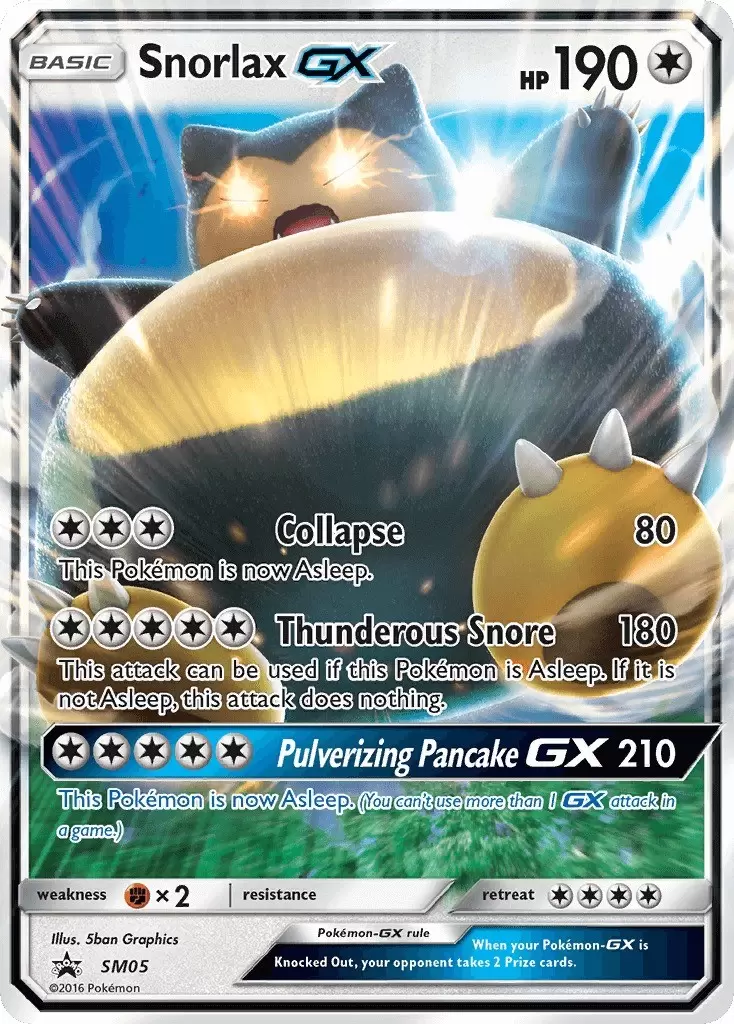 Sun & Moon Promos - Snorlax GX