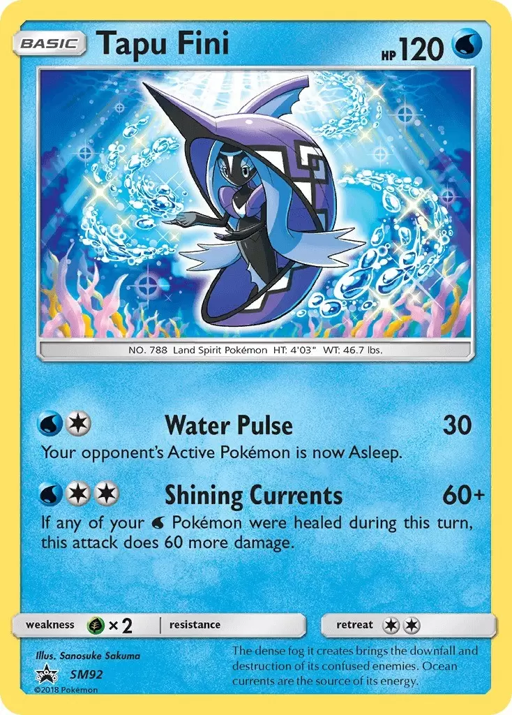 Sun & Moon Promos - Tapu Fini