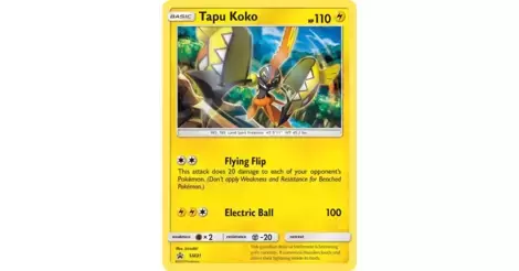 Tapu Koko - Pokemon Sun & Moon Promos - Pokemon