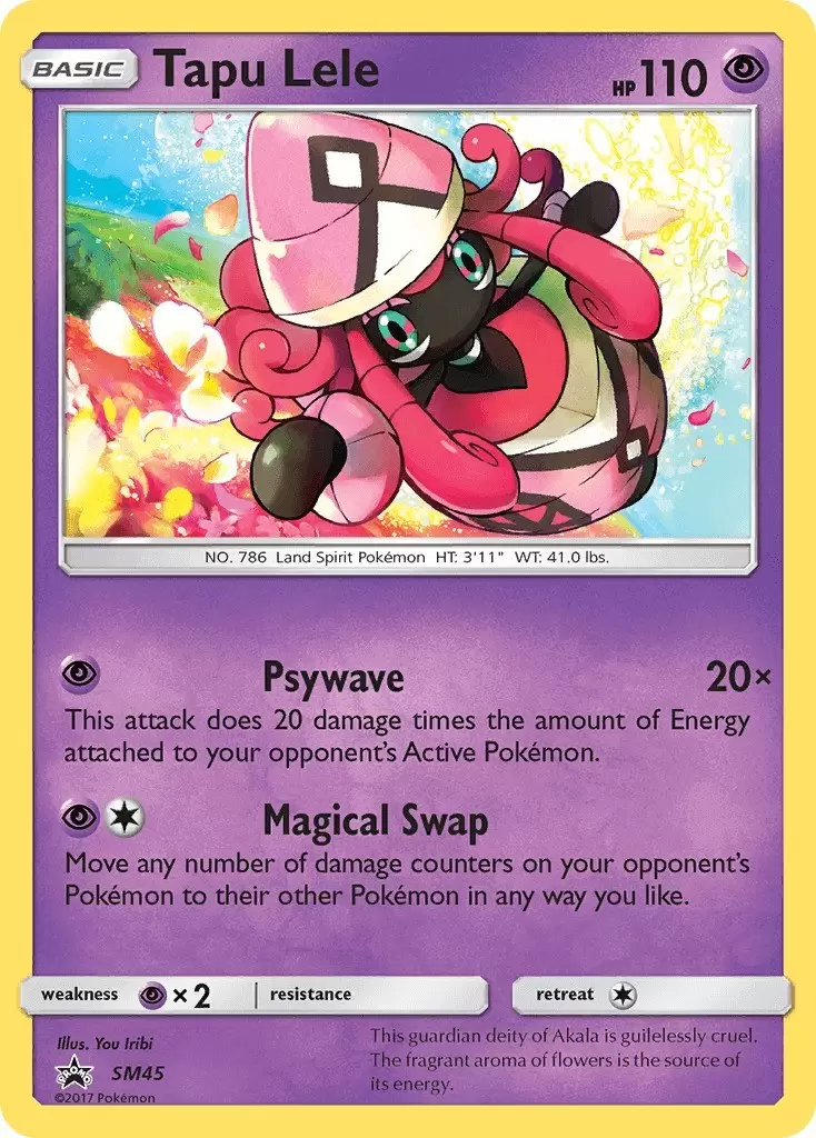 Sun & Moon Promos - Tapu Lele
