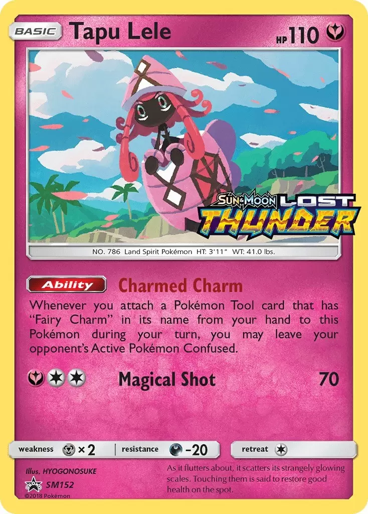 Sun & Moon Promos - Tapu Lele