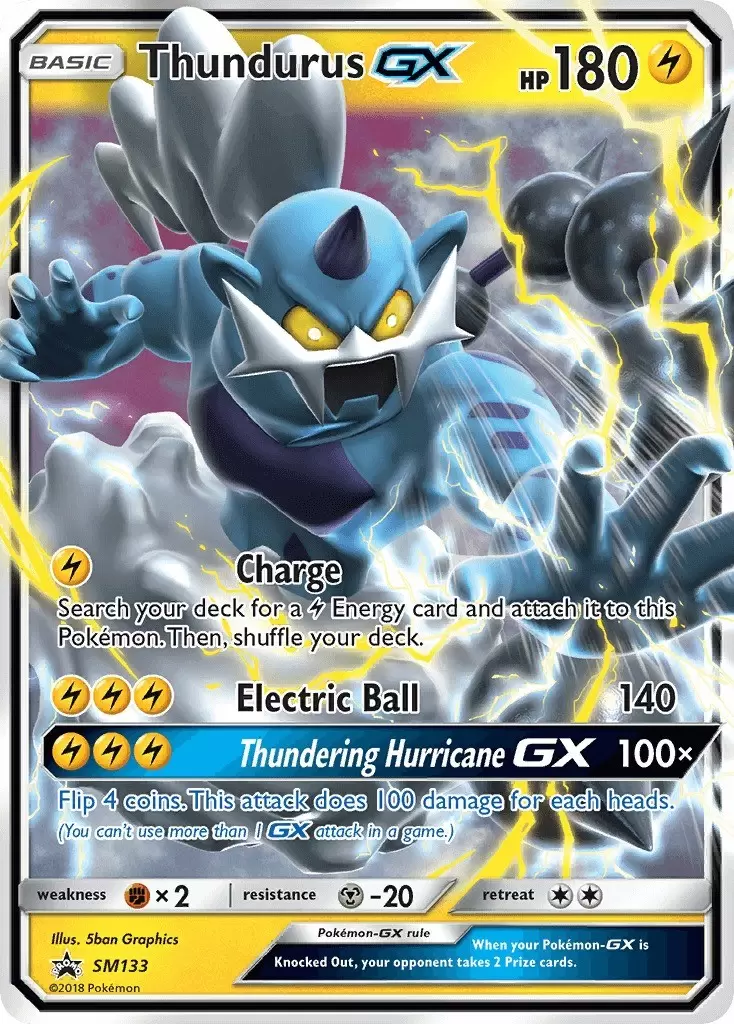 Sun & Moon Promos - Thundurus GX