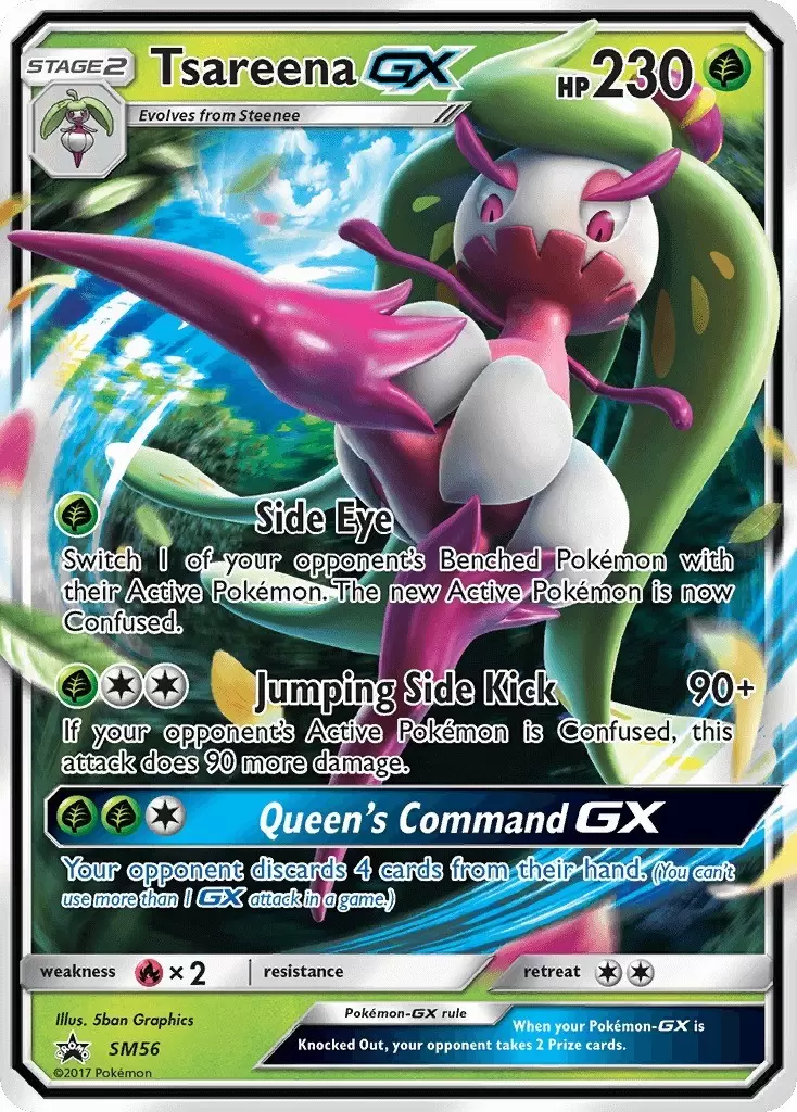 Sun & Moon Promos - Tsareena GX