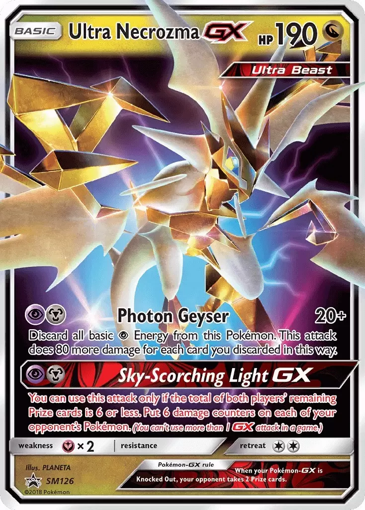 Dusk Mane Necrozma - SM124 - SM Promos - Pokemon