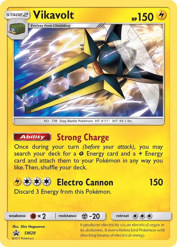 Sun & Moon Promos - Vikavolt