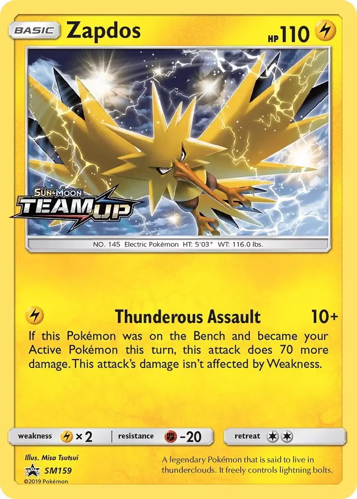 Sun & Moon Promos - Zapdos