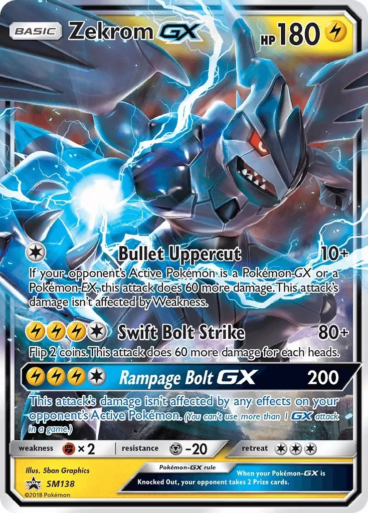 Sun & Moon Promos - Zekrom GX