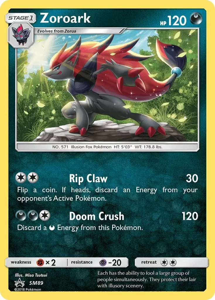 Sun & Moon Promos - Zoroark