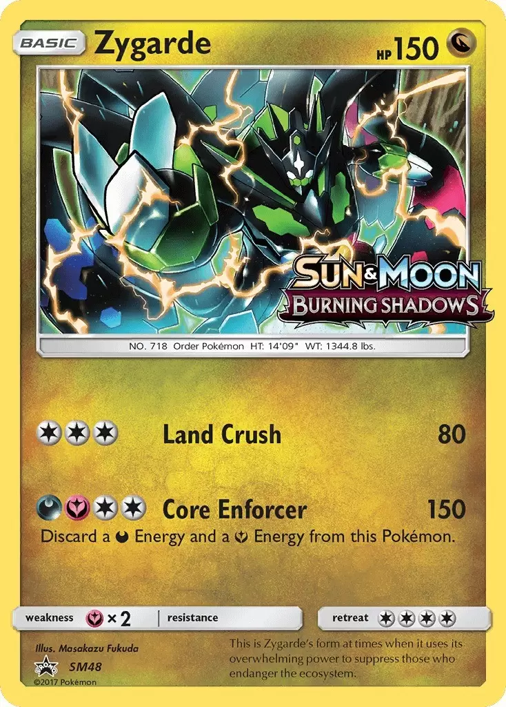 Sun & Moon Promos - Zygarde