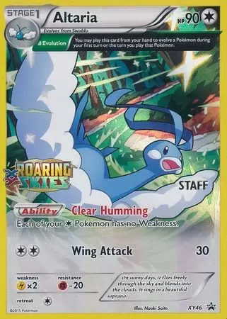 XY Promos - Altaria Staff