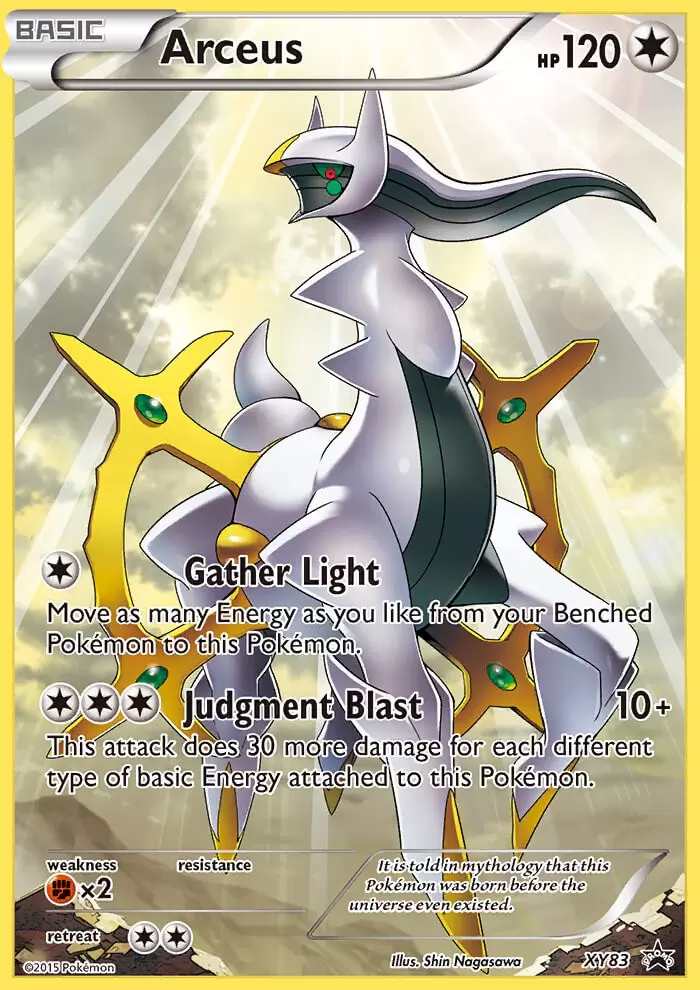 XY Promos - Arceus