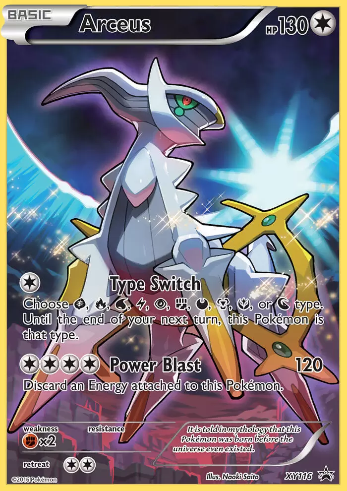 XY Promos - Arceus