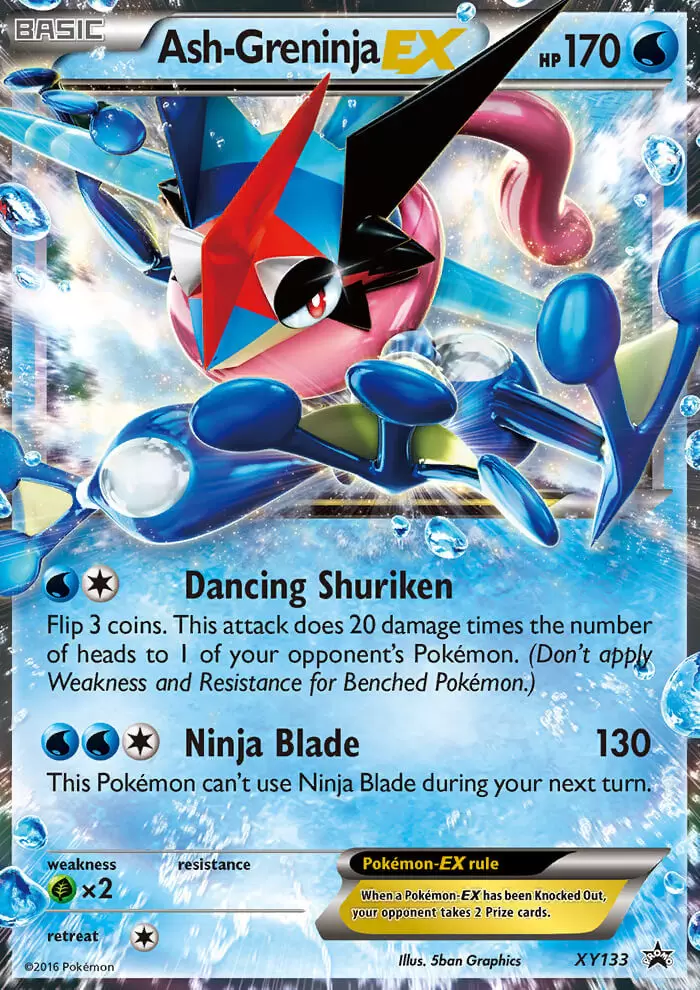 XY Promos - Ash-Greninja EX