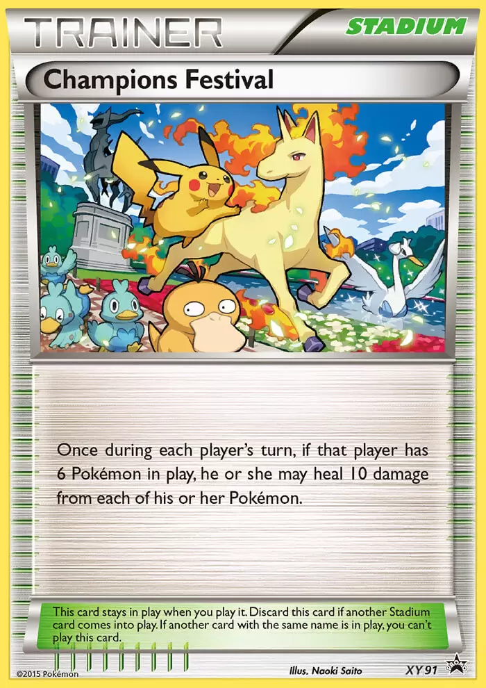 XY Promos - Champions Festival World Championships 2015