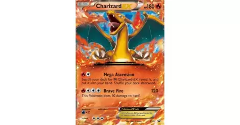 pokemon charizard x card