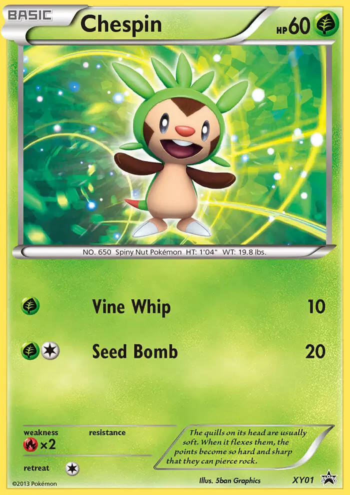 XY Promos - Chespin