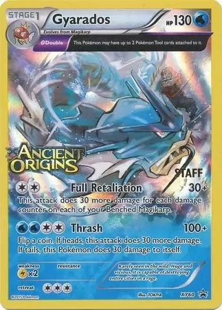 XY Promos - Gyarados Staff