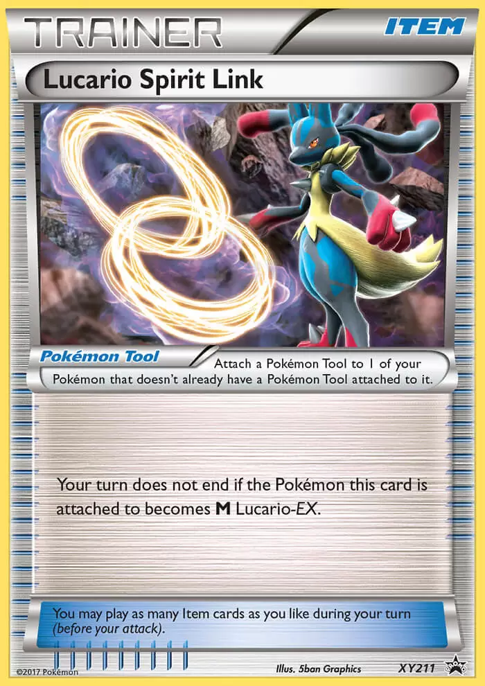 XY Promos - Lucario Spirit Link