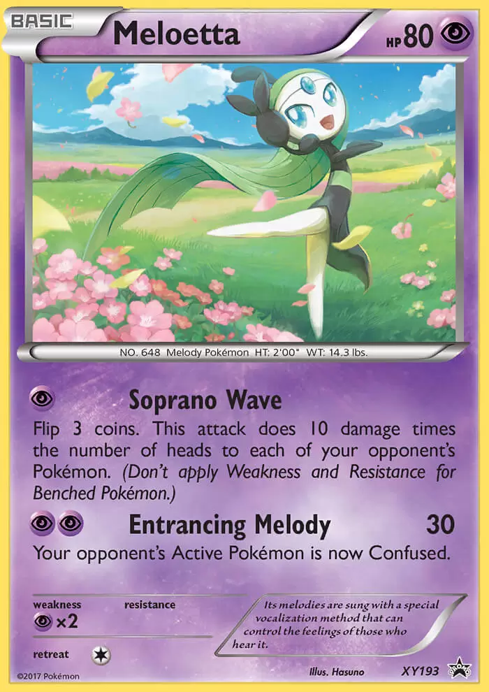 XY Promos - Meloetta