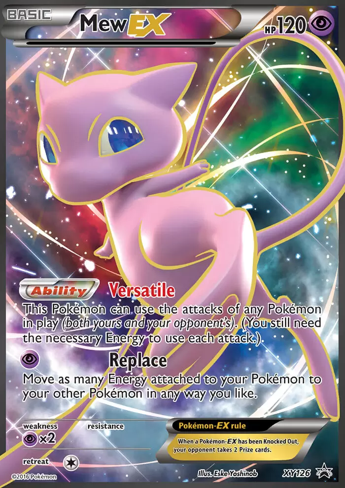 Mew Ex Xy Promos Pokemon Card Xy126