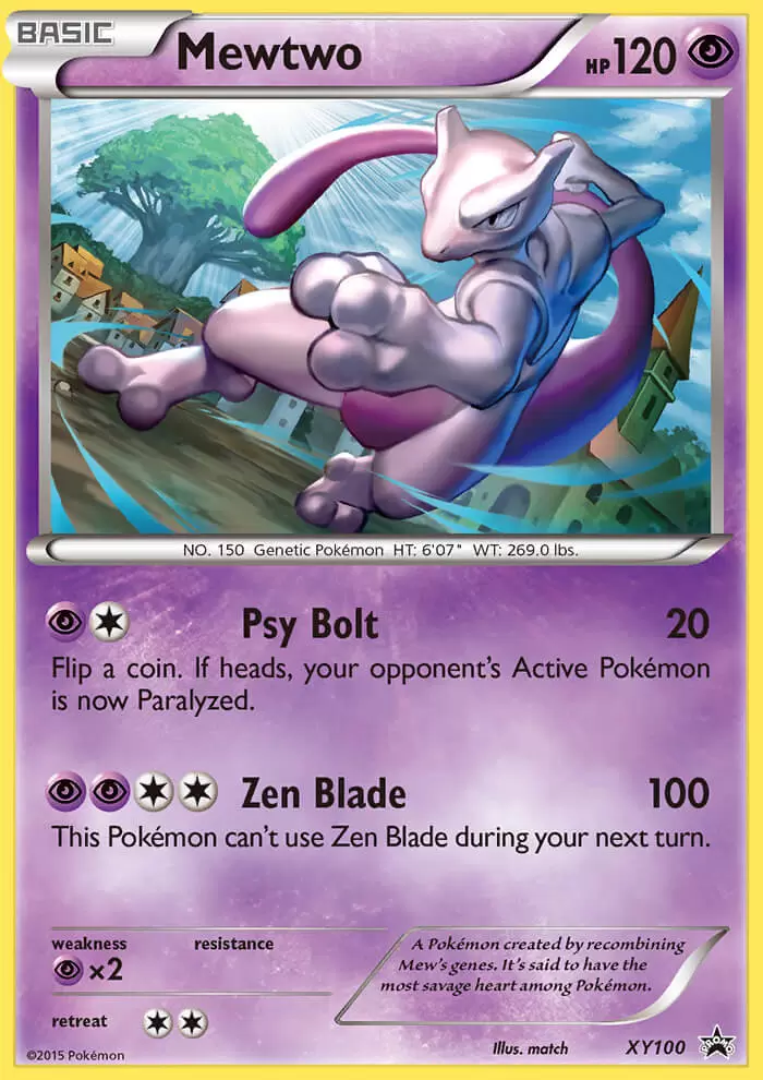 XY Promos - Mewtwo