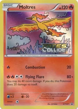 XY Promos - Moltres Staff