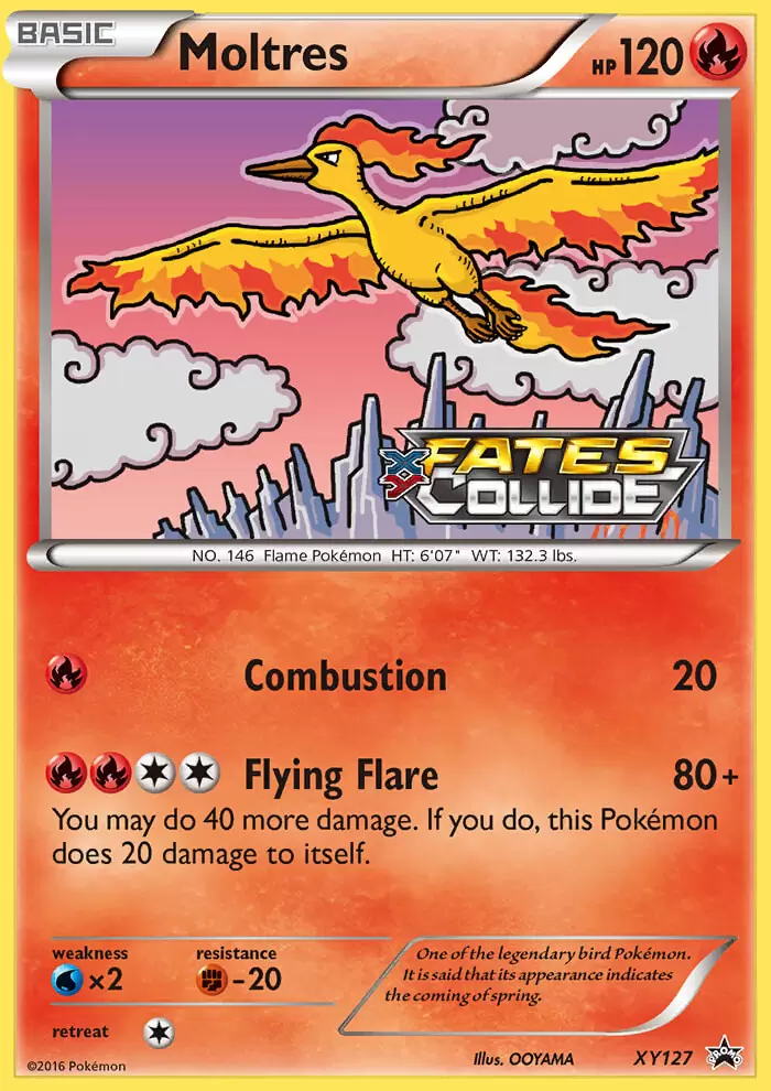 Moltres - SWSH185 - SWSH: Sword & Shield Promo Cards - Pokemon