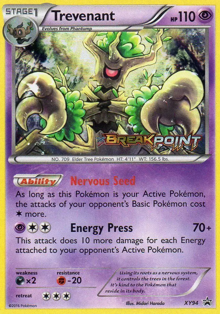 XY Promos - Trevenant