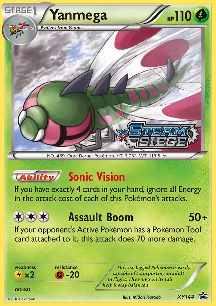 XY Promos - Yanmega