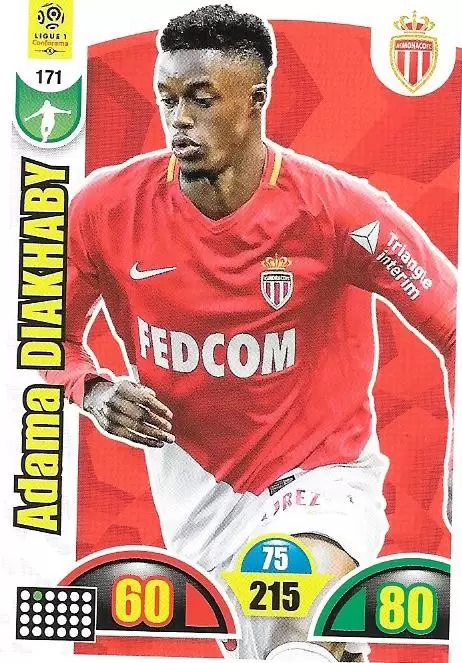 Adrenalyn XL : 2018-2019 (France) - Adama Diakhaby - AS Monaco