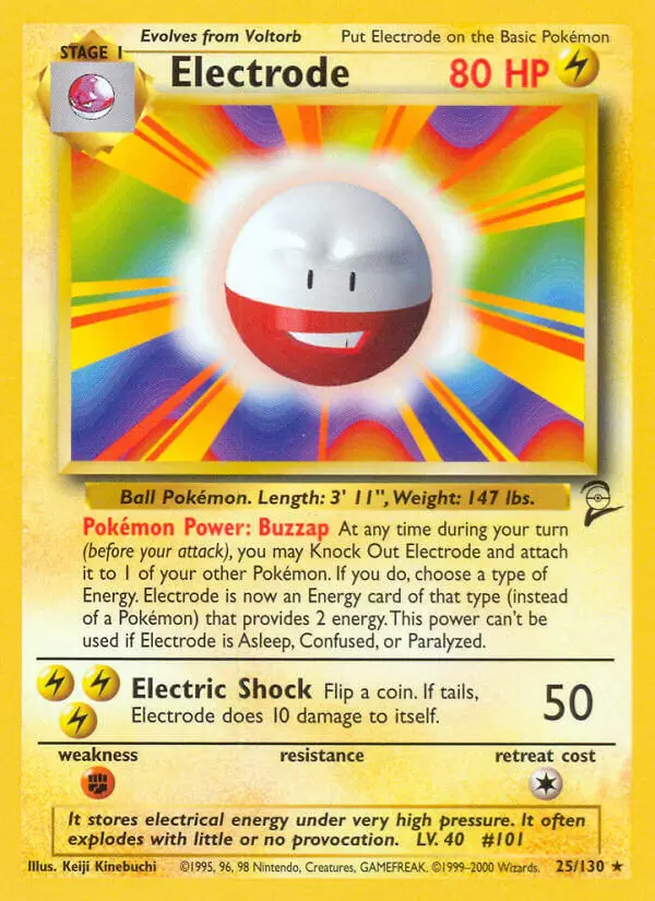 Base Set 2 - Électrode