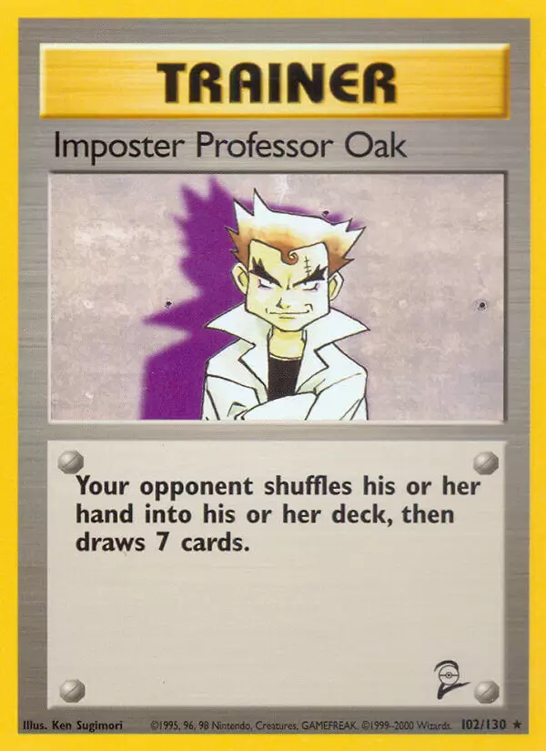 Base Set 2 - Imposter Professor Oak