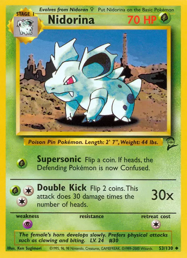 Base Set 2 - Nidorina
