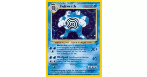 Poliwrath Holo - Base Set 2 Pokémon card 15/130