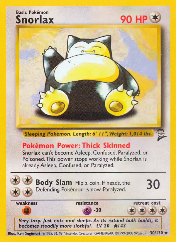 Base Set 2 - Snorlax