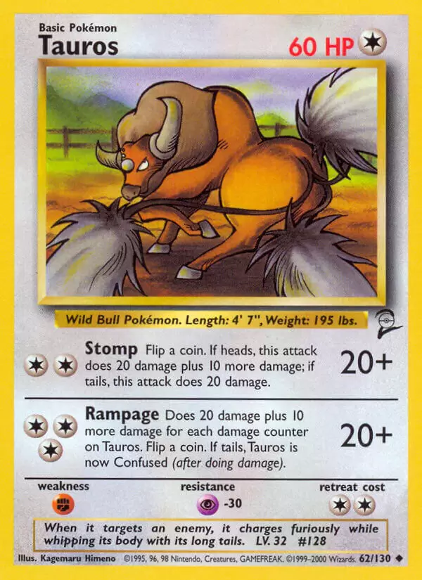 Base Set 2 - Tauros