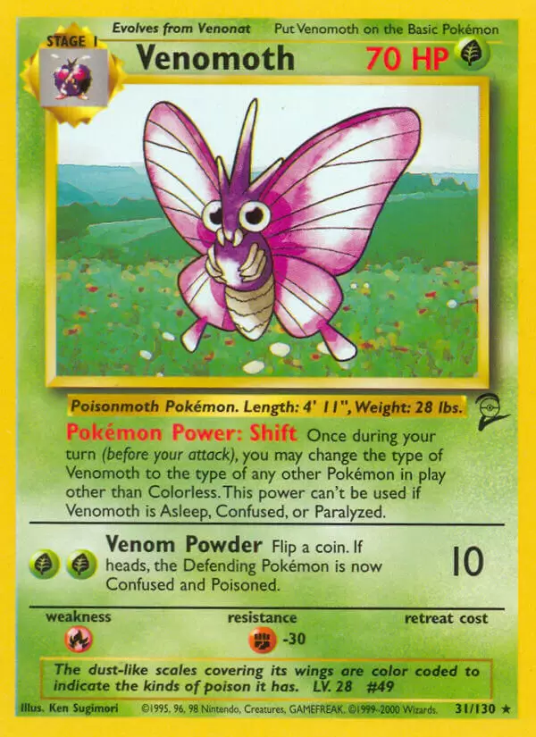 Base Set 2 - Venomoth