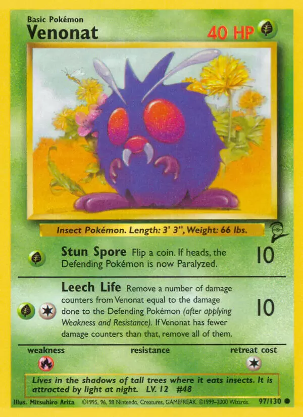 Base Set 2 - Venonat