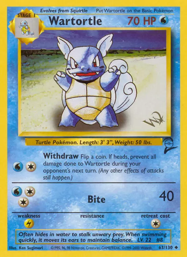 Base Set 2 - Wartortle